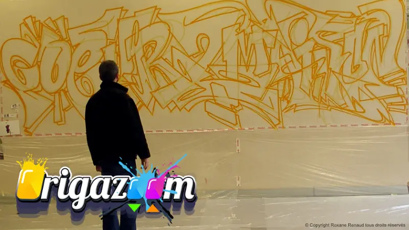 Fresque participative — création collective street art