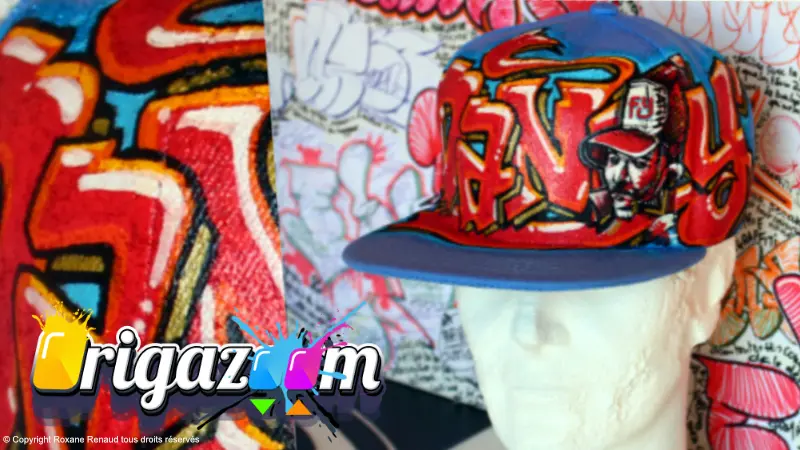 Atelier Casquette Custom — personnalisation graffiti hip-hop
