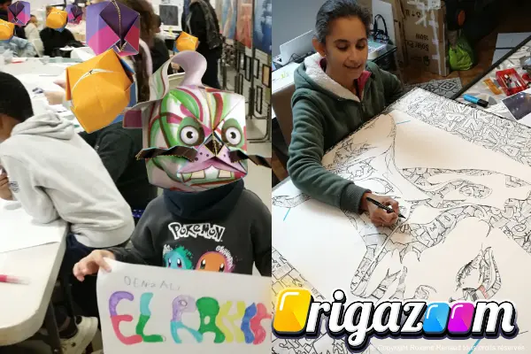 Livre Atomik Smile et atelier graffiti