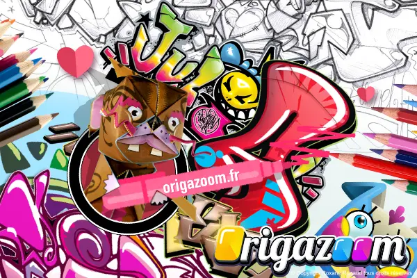 Alphabets graffiti créatifs