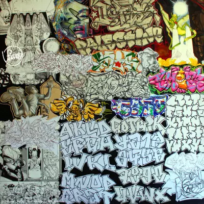 Toile graffiti 27