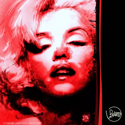 Toile Steet Art Marilyn 04