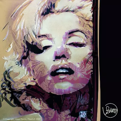 Toile Steet Art Marilyn 06