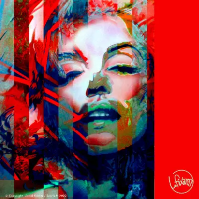 Toile Steet Art Marilyn 21