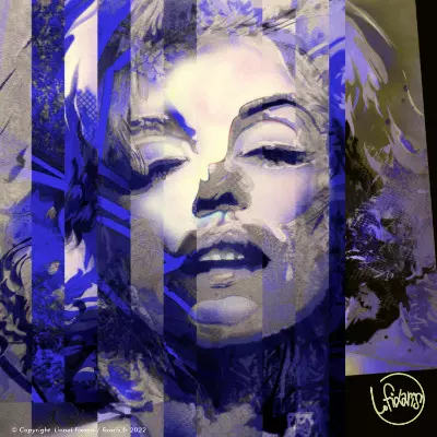 Toile Steet Art Marilyn 34
