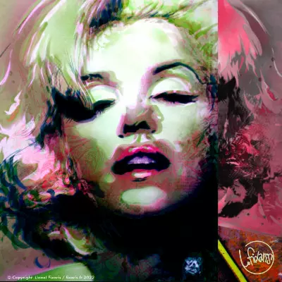 Toile Steet Art Marilyn 38