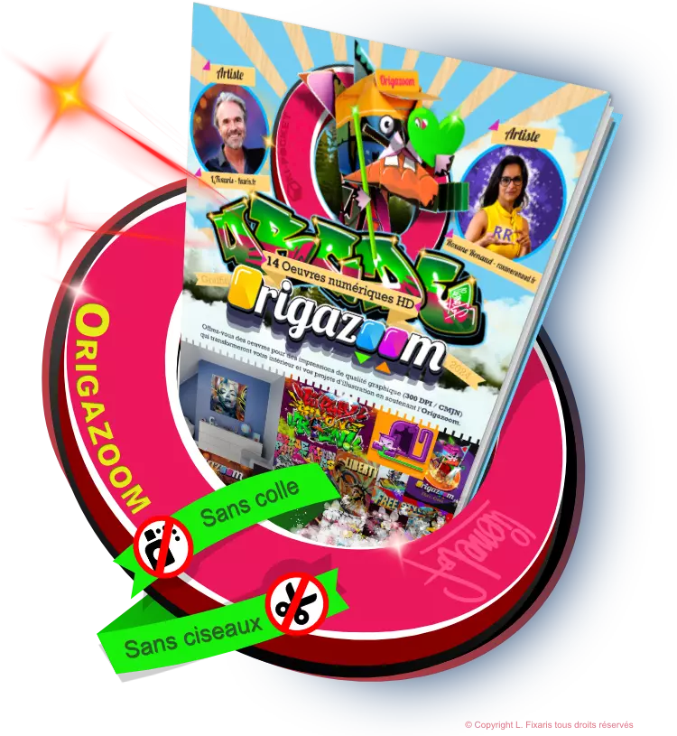 Alphabet graffiti numérique